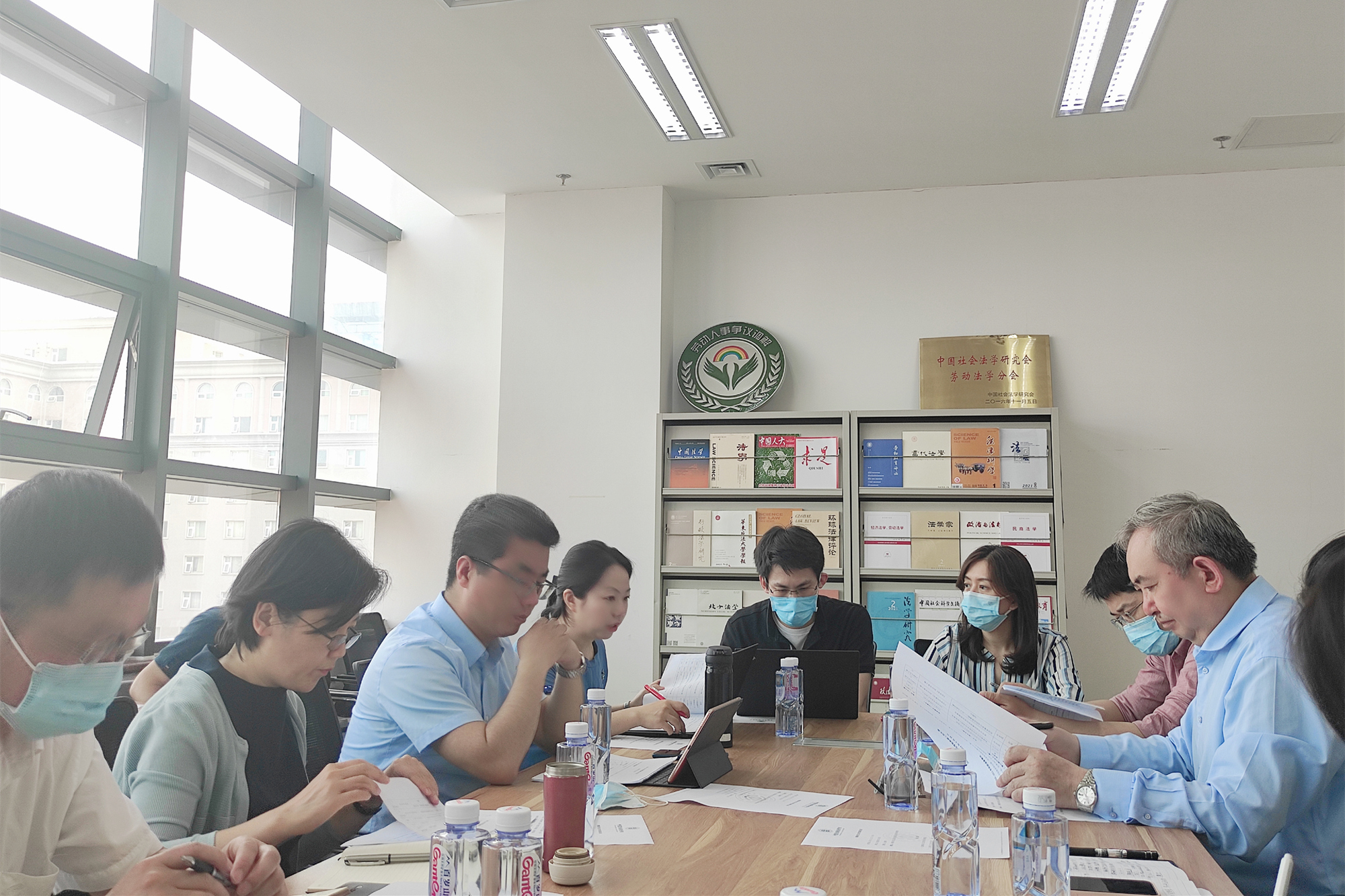 傅德印校长赴法学院调研