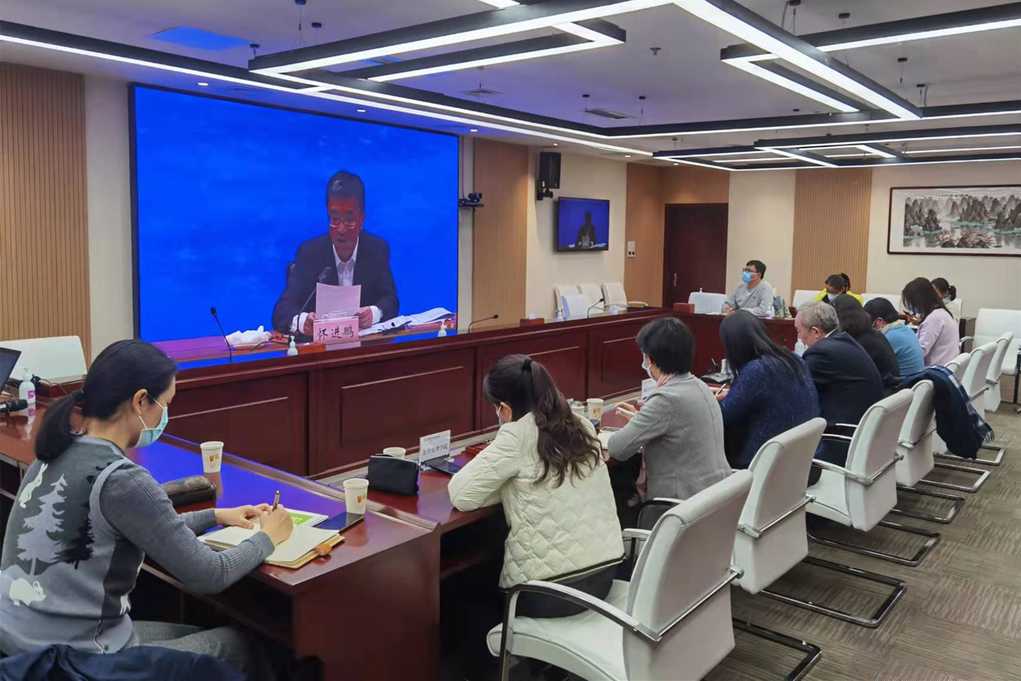 我校参加2022届全国普通高校毕业生就业创业工作网络视频会议