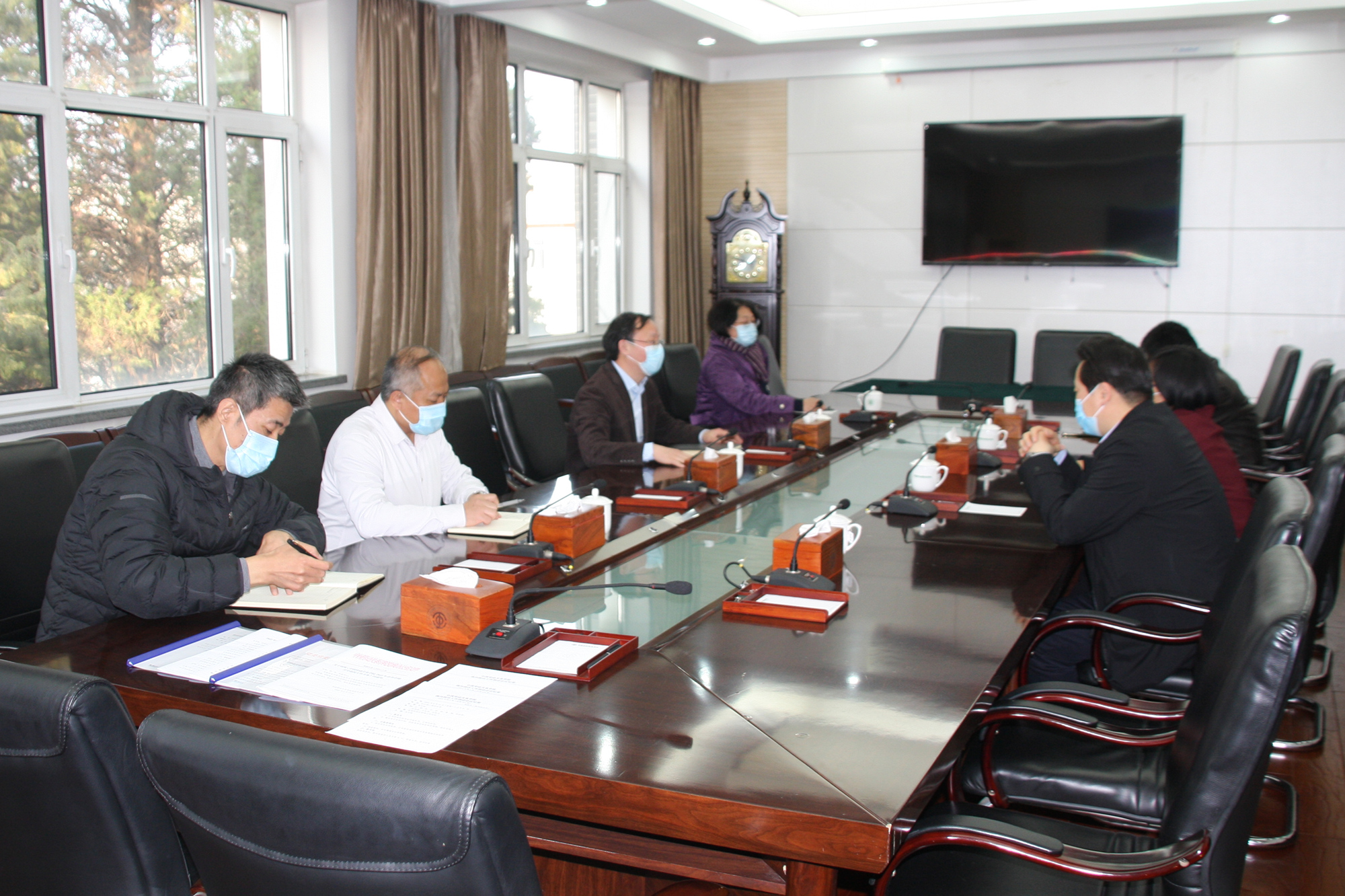 涿州市副市长张朝晖一行来我校涿州校区调研