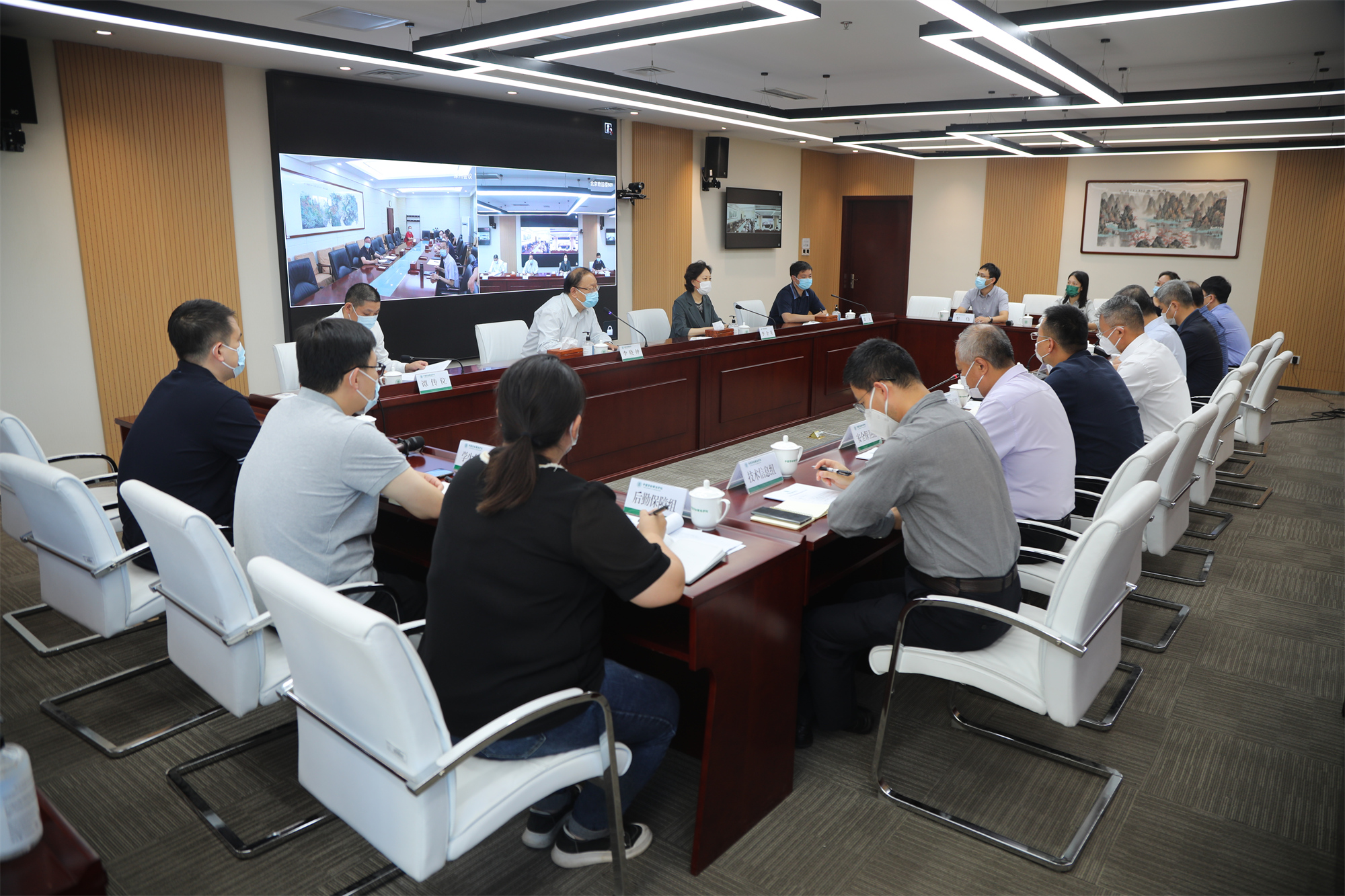 全总领导一行来校调研指导疫情防控工作