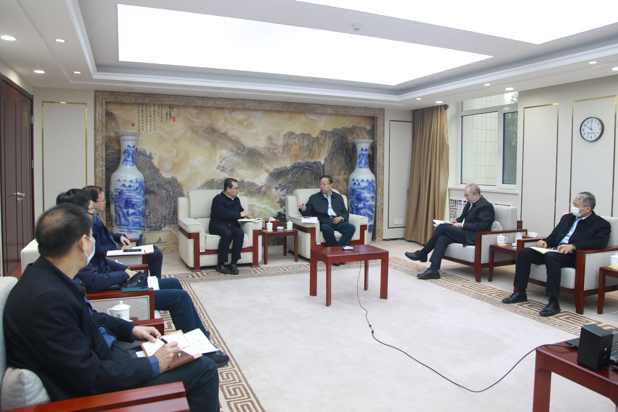 全总领导来校调研指导疫情防控工作