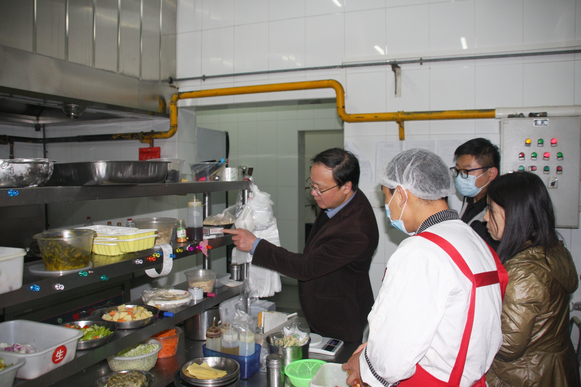 学校组织开展涿州校区消防安全大检查