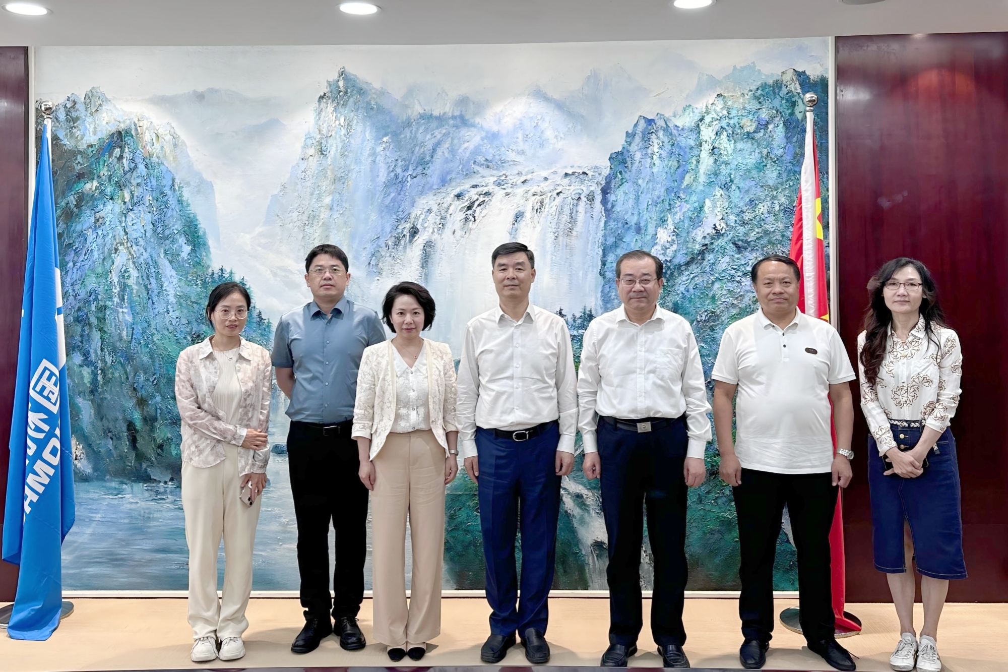 刘向兵书记率队赴中工国际工程股份有限公司调研交流