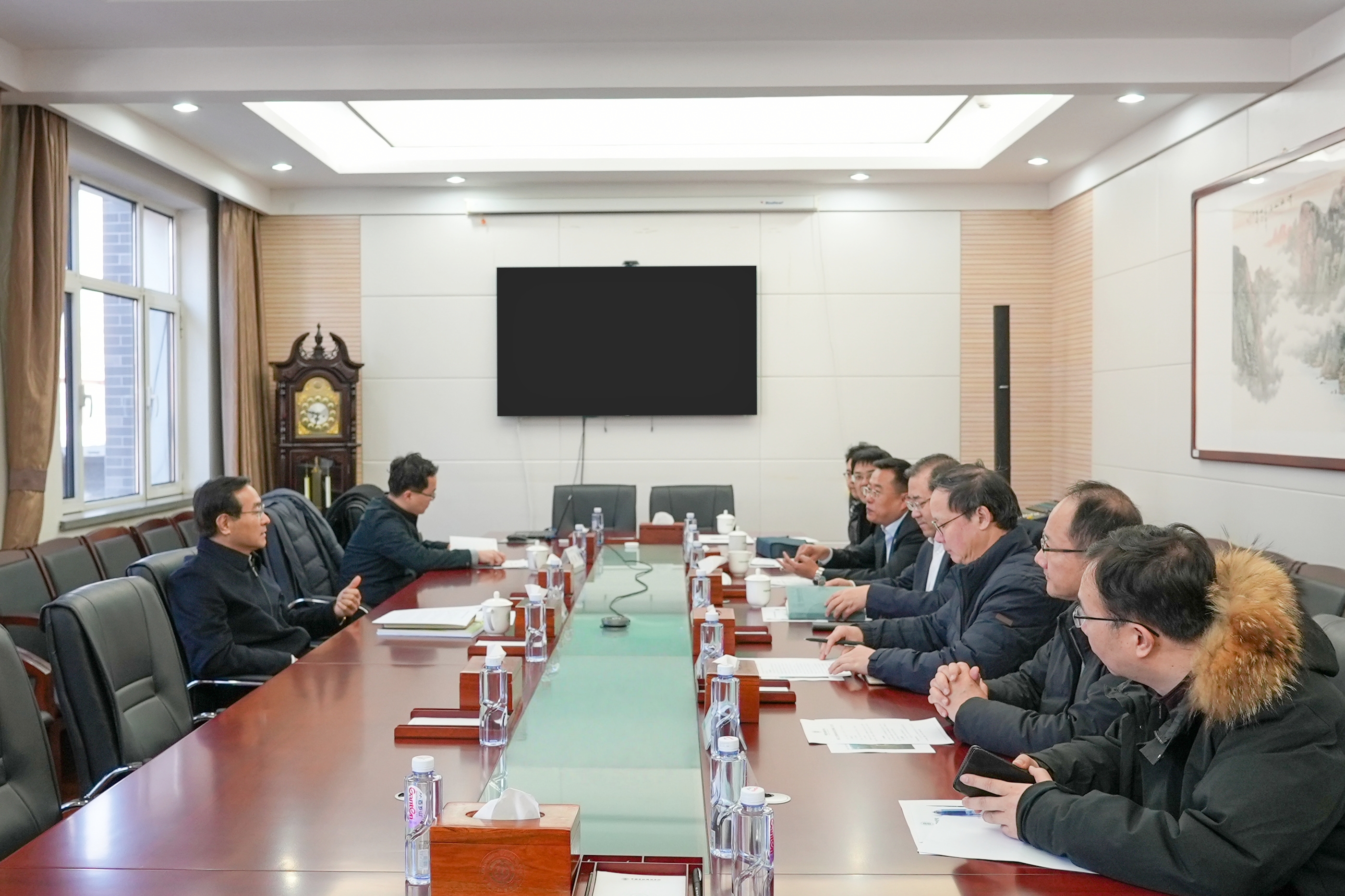 全总领导钟洪江到涿州校区调研