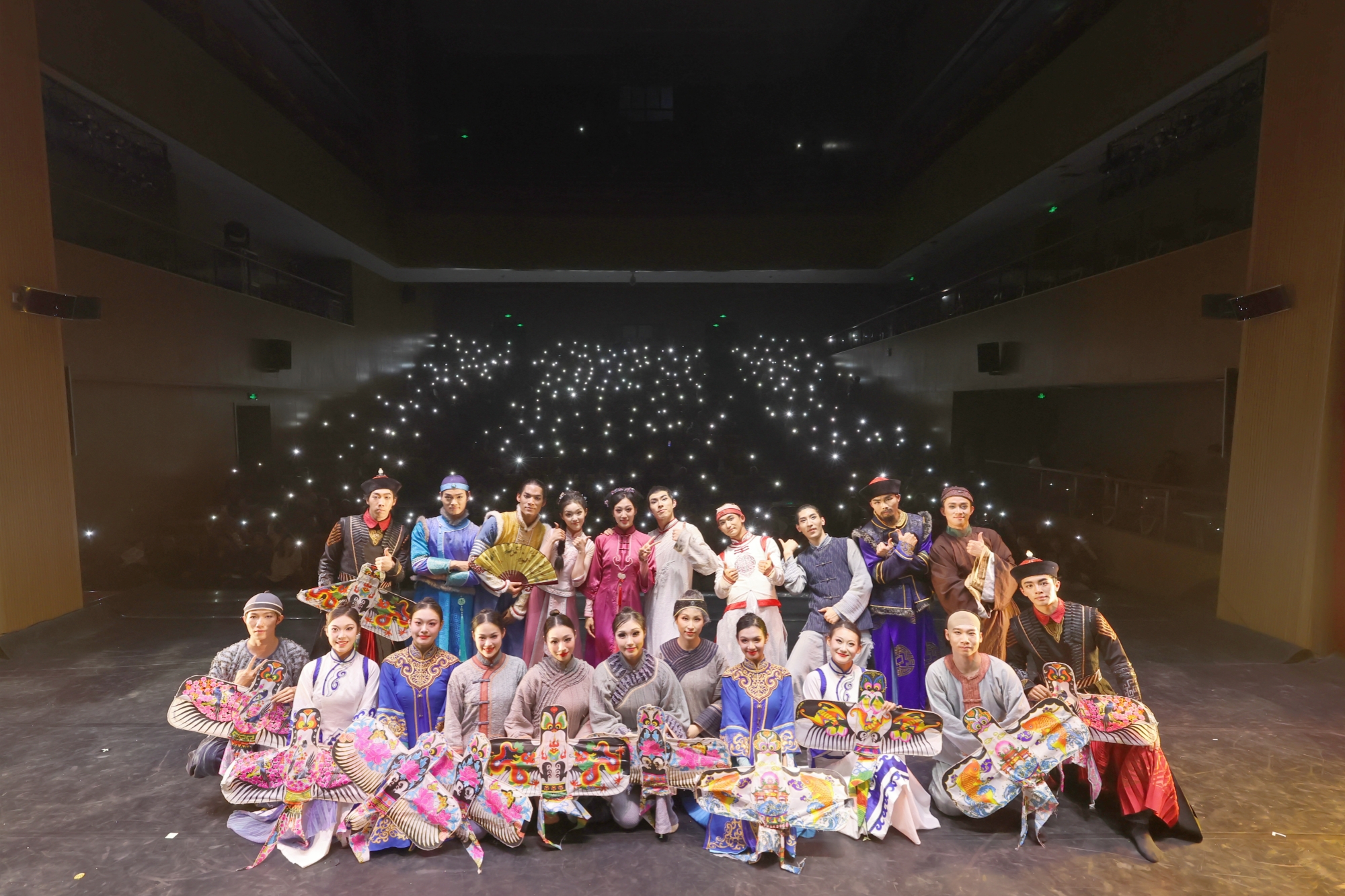 海淀区原创舞剧《曹雪芹》在我校演出