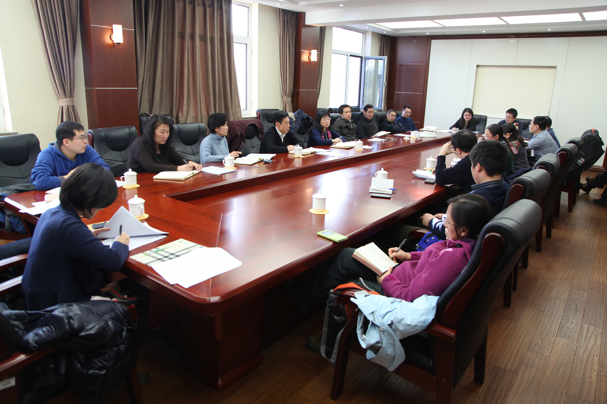 学校召开2015年度专项经费专题业务培训会