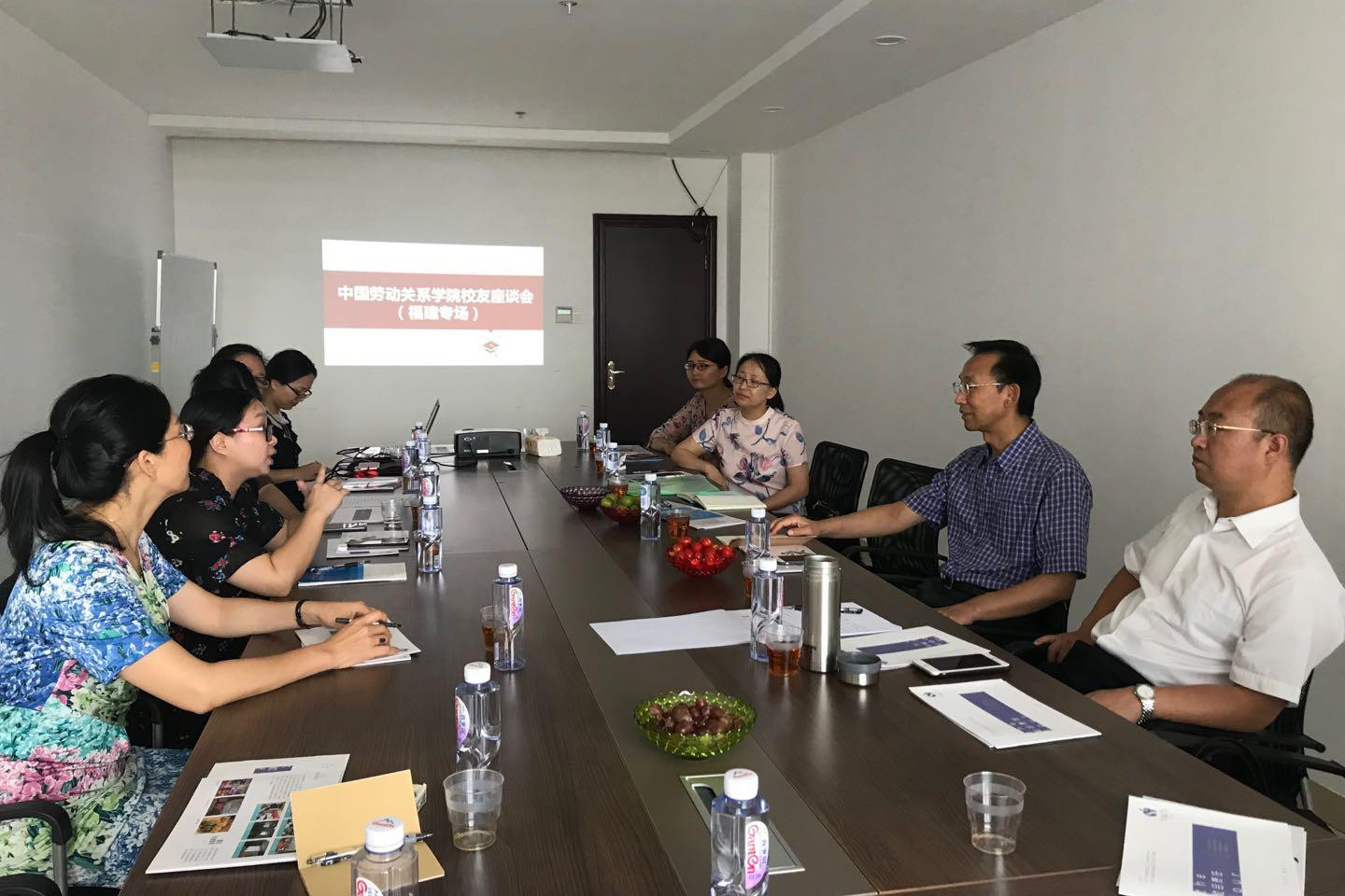 刘玉方副校长一行赴厦门有关机构调研