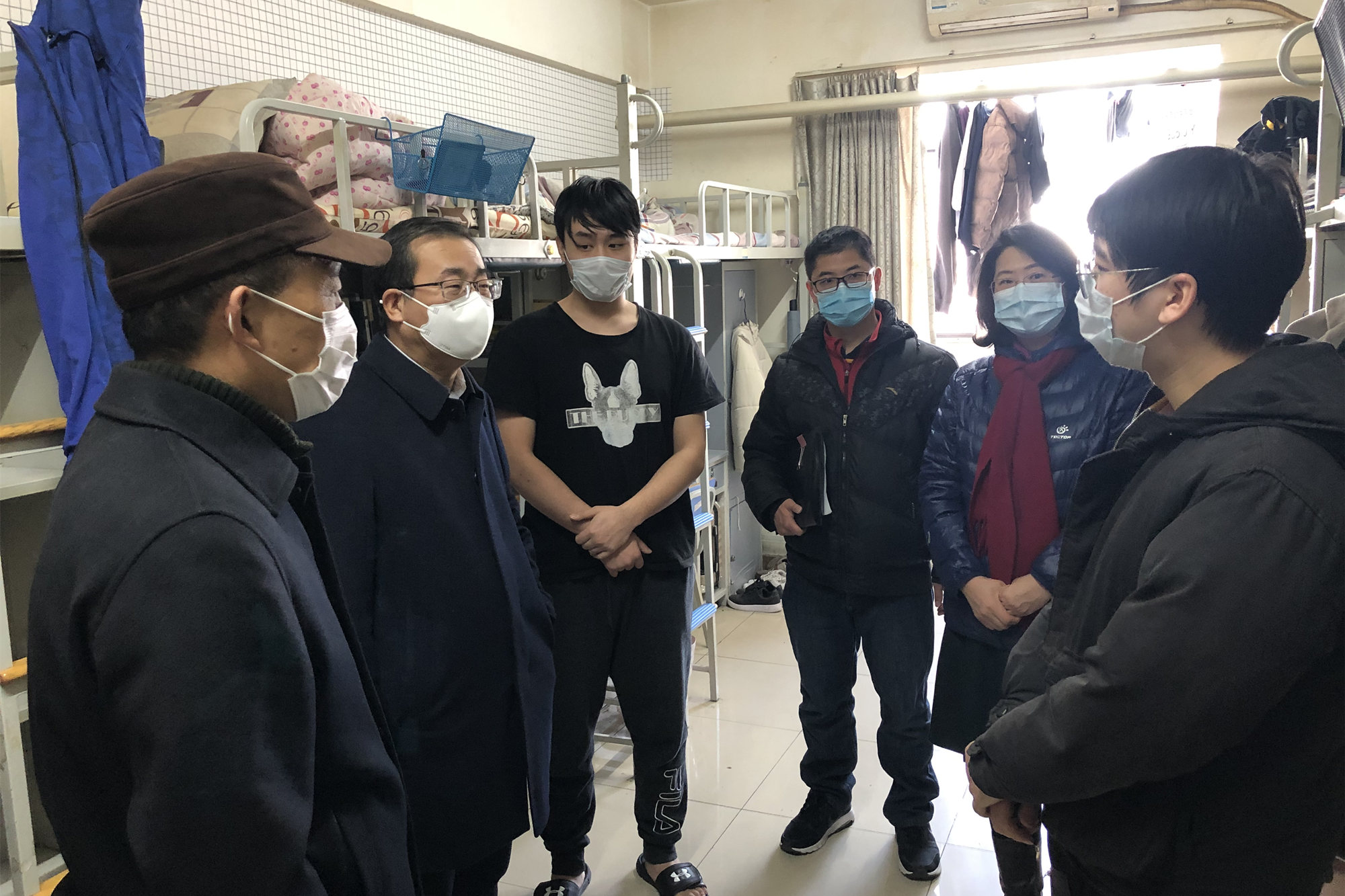 学校领导调研北京校区工作