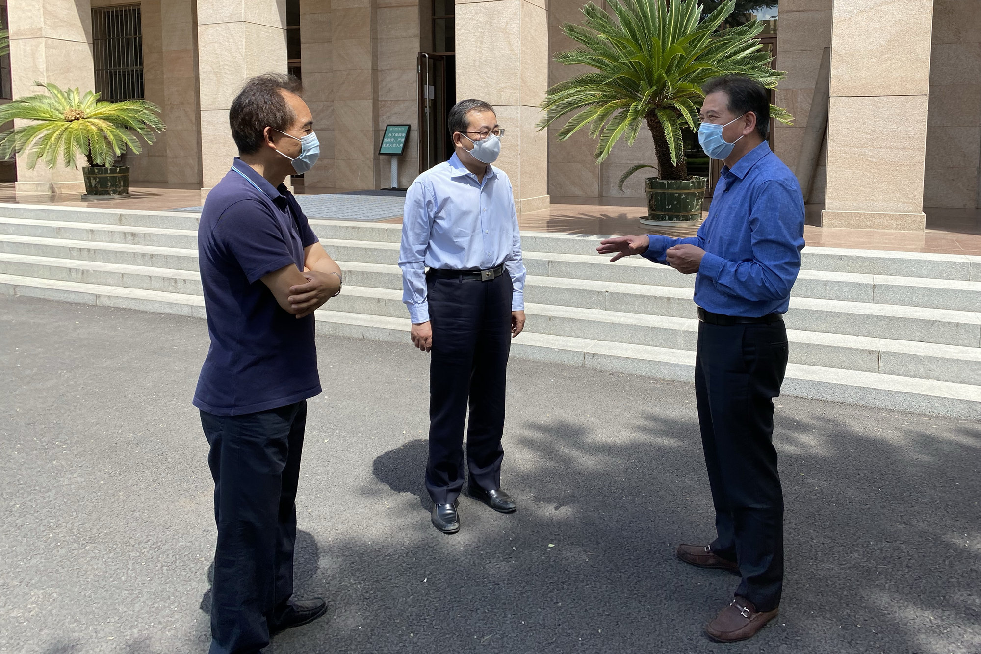 北京市教委黄侃副主任一行来我校调研