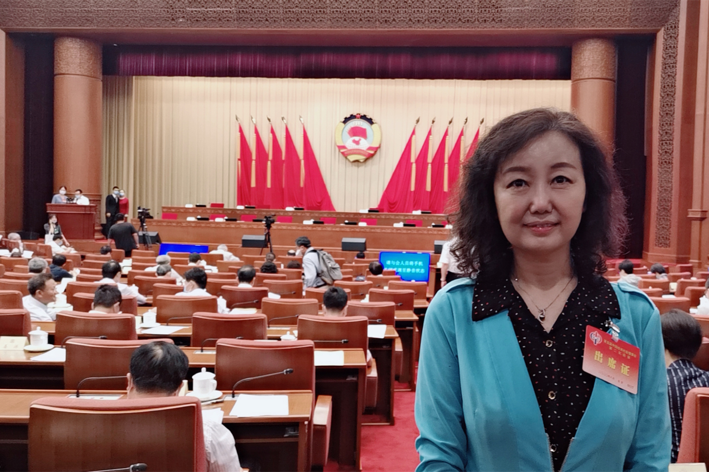 姜颖教授参加第五届中国经济社会理事会第二次会议